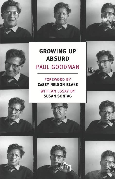 Growing Up Absurd Problems Of Youth In The Organi