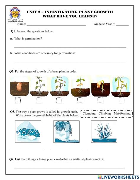 Read Growing Investigation 1 Answers 