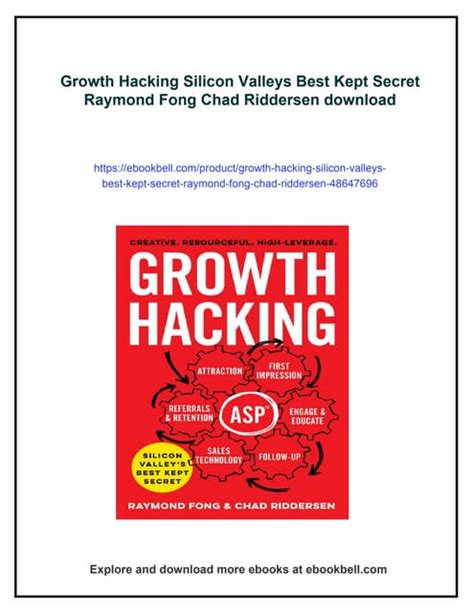 Read Growth Hacking Silicon Valleys Best Kept Secret 