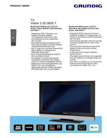 Read Grundig Appliance User Guide 