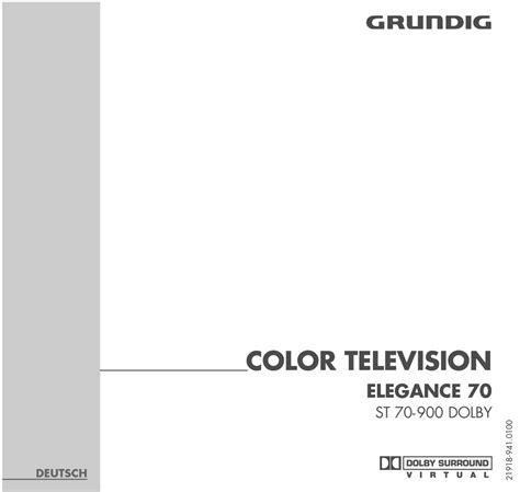 Read Online Grundig Elegance User Guide 