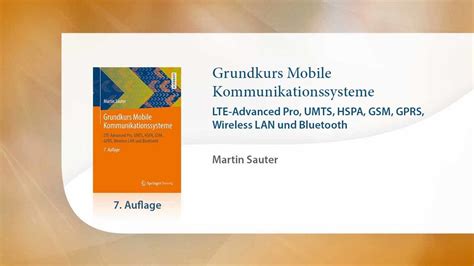 Full Download Grundkurs Mobile Kommunikationssysteme Umts Hspa Und Lte Gsm Gprs Wireless Lan Und Bluetooth German Edition 