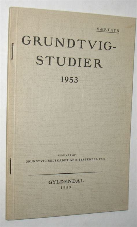 Read Grundtvig Studier 1994 