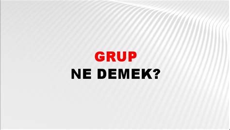 grup kapama ne demek