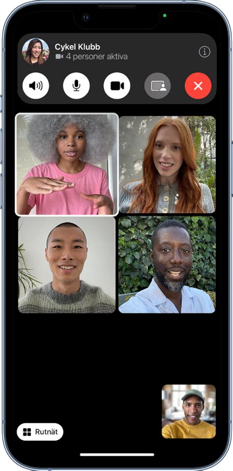 gruppsamtal iphone