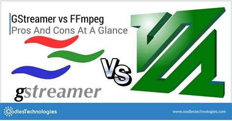 gstreamer vs vlc vs ffmpeg