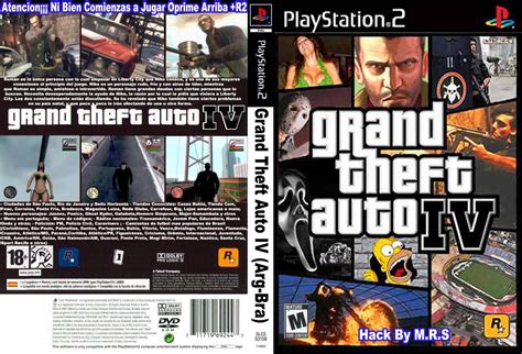 GTA 4 PS2 ISO (Grand theft auto IV) Mod GTA San Andreas PS2 ISO