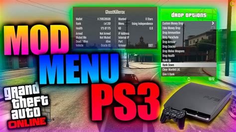 Gta 5 Menu Mod Ps3