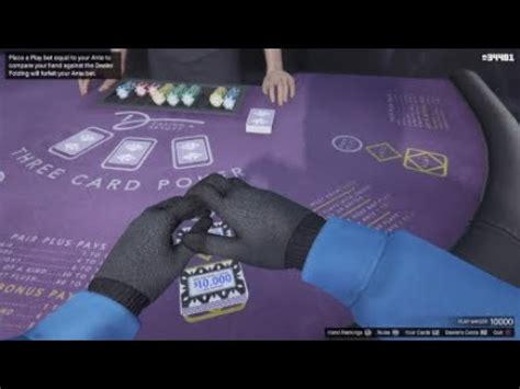 gta online casino 3 card poker glitch qoit