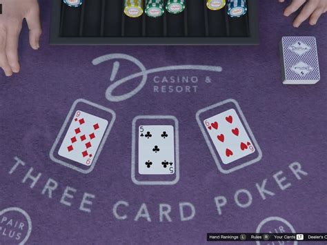 gta online casino 3 card poker izbe