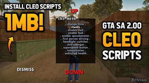 CLEO GTA SA 2.0 without Root rights Apk Download - Mods for Grand