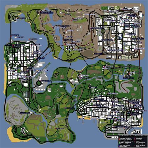 Gta Sa Mapa