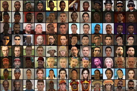 Gta San Andreas Characters