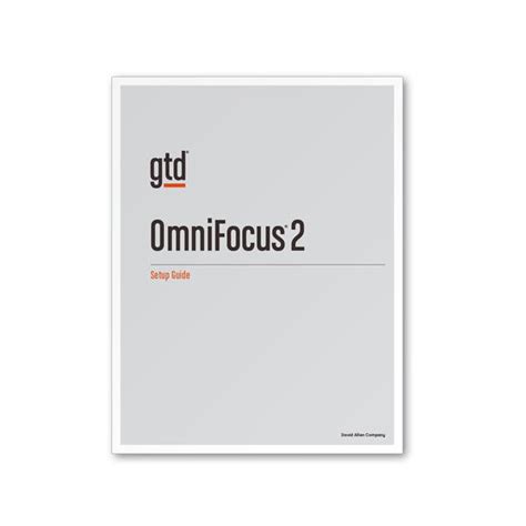 Gtd Setup Omnifocus 2