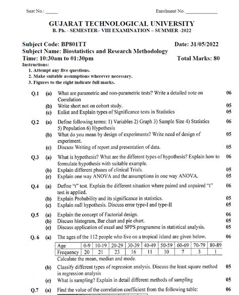 Full Download Gtu Exam Paper 