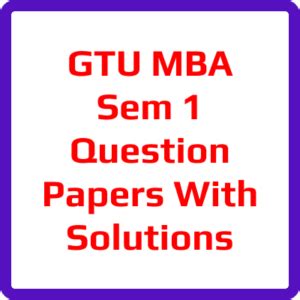 Read Gtu Papers Solutions 