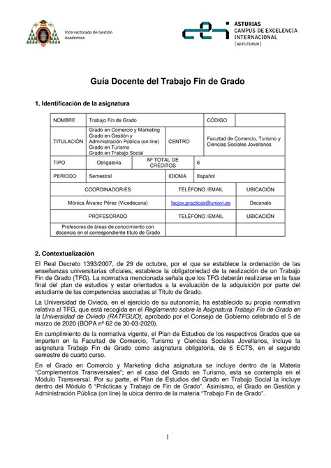 guÃa docente TFG 2024 20 - Grados UGR