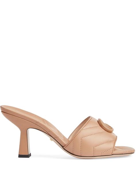 gucci nude mules