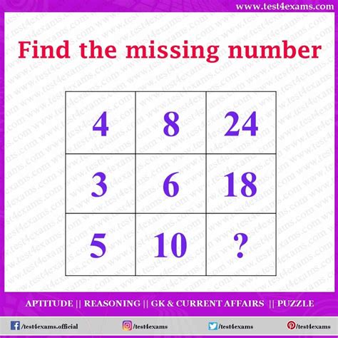 Guess The Missing Number Magic Square Ga C Number Square Missing Numbers - Number Square Missing Numbers