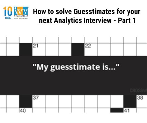 Download Guesstimates Interview Questions 