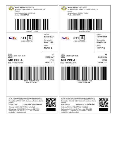Guia De Fedex