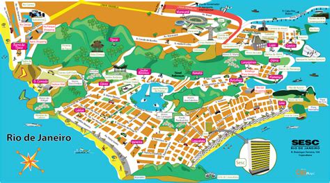 guia mapa rio de janeiro portuguese edition