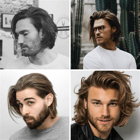 ¡Guía definitiva para peinados de media melena para hombres!