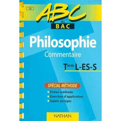 guide abc philosophie terminales l es s cours et