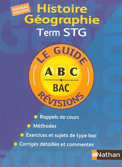 Guide Abc Terminale Ga C Ographie Terminales L Es
