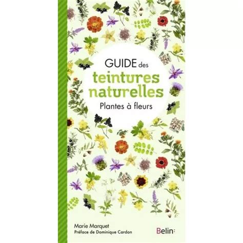 guide des teintures naturelles
