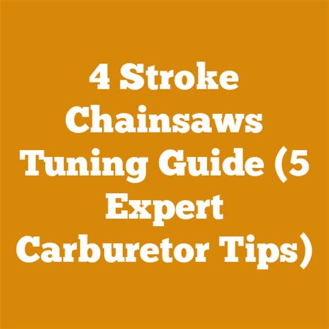 guide for 4 stroke tuning graham bell