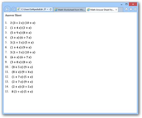 Guide Math Worksheet Generator By Microsoft Education Labs Math Worksheet Generator Microsoft - Math Worksheet Generator Microsoft