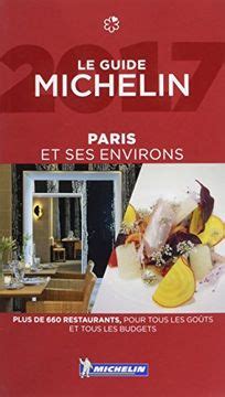 guide michelin paris et ses environs 2017