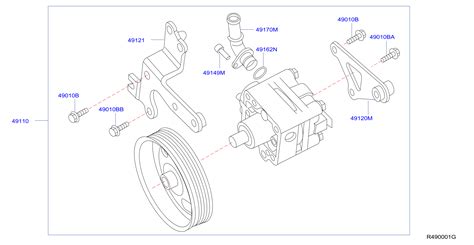 Guide Replace Steering Pump Nissan Altima 2009