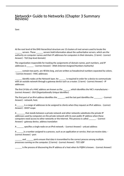 Guide To Networks Review Question 6th
