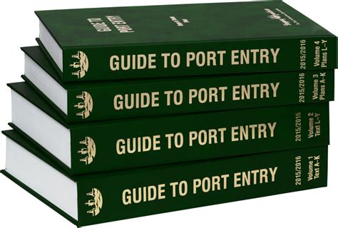 Guide To Port Entry 2015 Cd