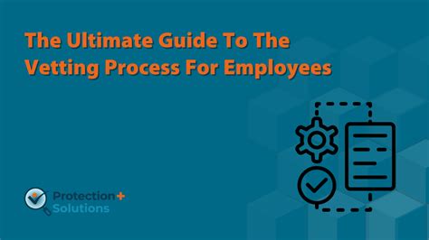 Guide To The Vetting Process 9th Edition