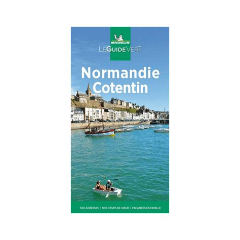 guide vert normandie cotentin michelin