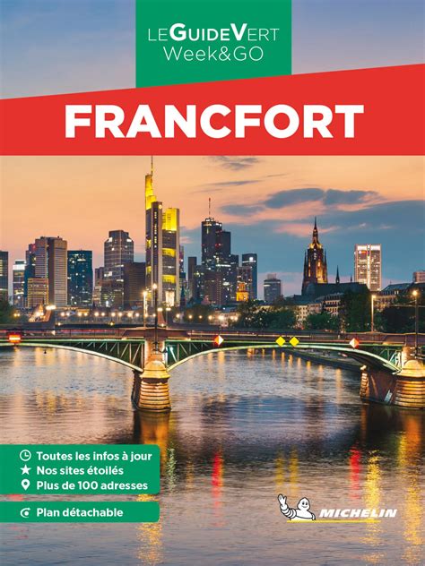 guide vert week go francfort michelin