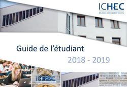 Download Guide De L Etudiant Ichec 