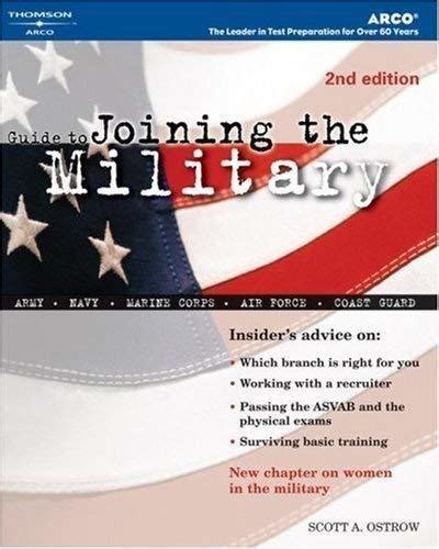 Read Online Guide To Joining The Military 2Nd Ed Arco Guide To Joining The 