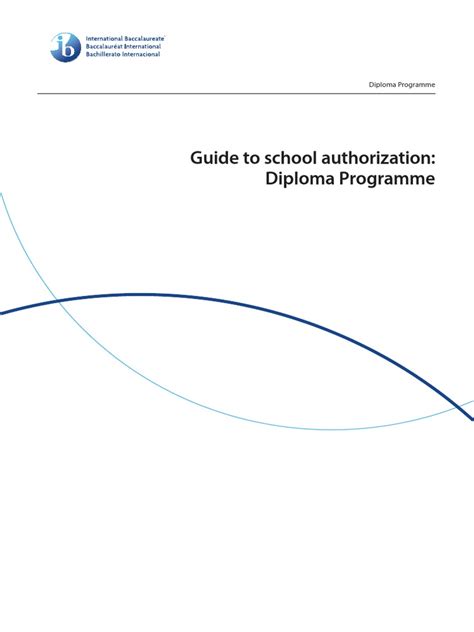 Full Download Guide To School Authorization Diploma Programme 