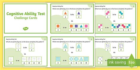 Full Download Guide To The Cognitive Ability Test Cat 