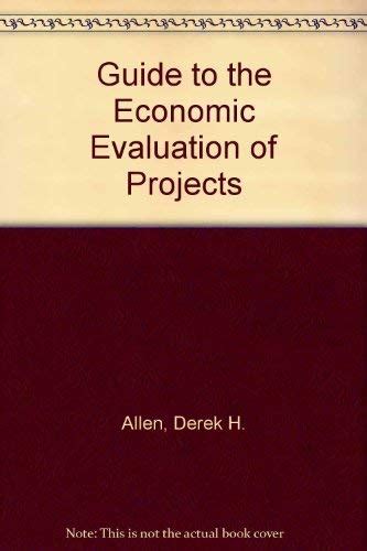 Read Guide To The Economic Evaluation Of Projects 