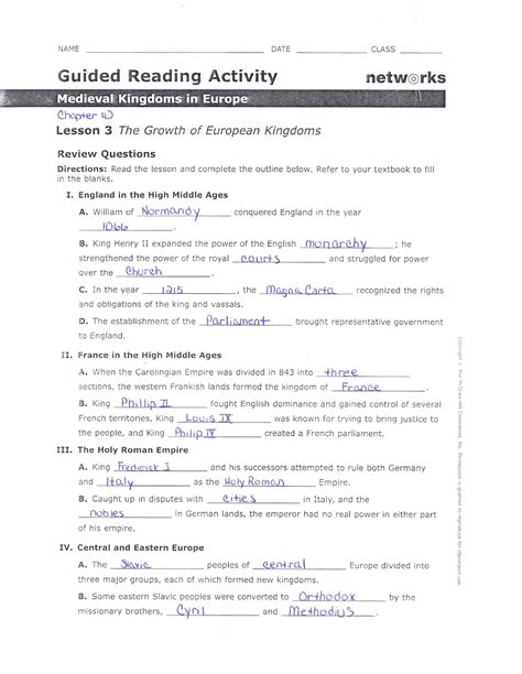 Guided Activity 12 2 World History
