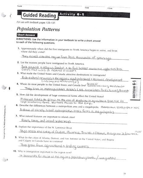 Guided Activity 22 2 Answer Key