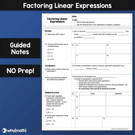 Guided Notes 2 7 Linear Inequalities And Absolute Value
