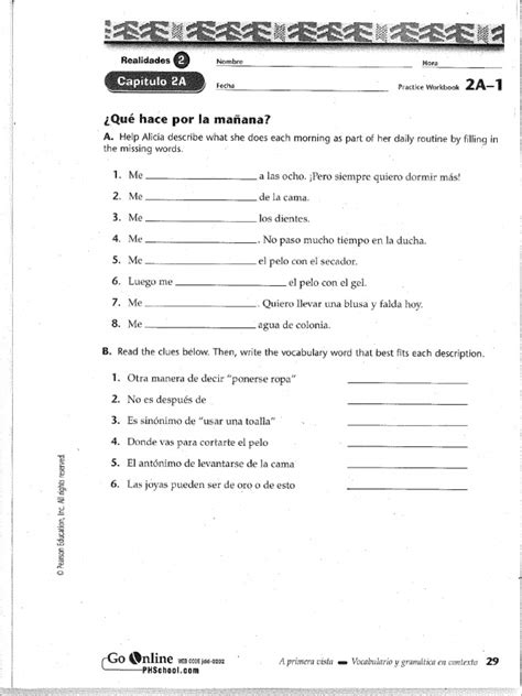 Guided Practice Activities 2a 1 Page 65 Answers