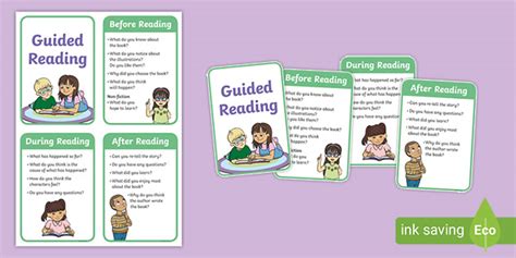 Guided Reading Comprehension Cards