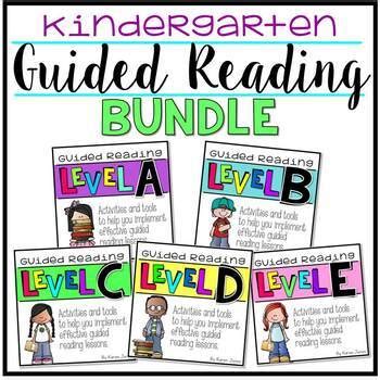 Guided Reading Kindergarten Bundle Levels A D Mrs Kindergarten Level Books - Kindergarten Level Books